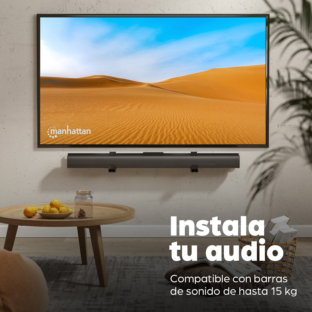 Manhattan Soporte universal para barra de sonido