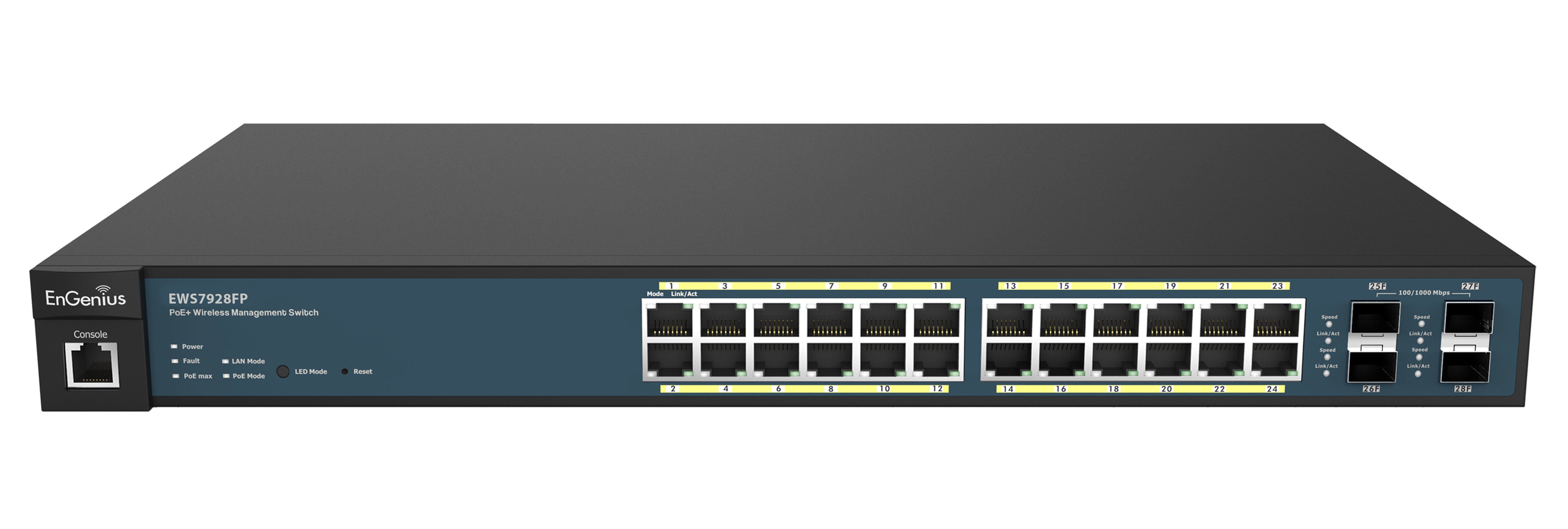 Controlador Switch PoE L2 de 24 puertos Serie Neutron de 370W