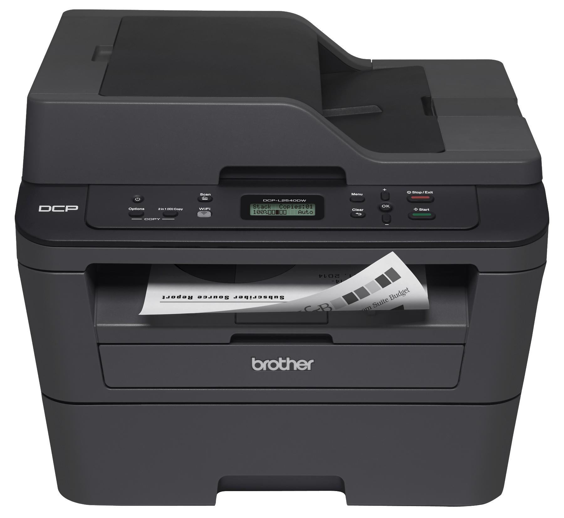 Brother DCP 2540DW Wireless Monochrome Laser Multifunction Printer