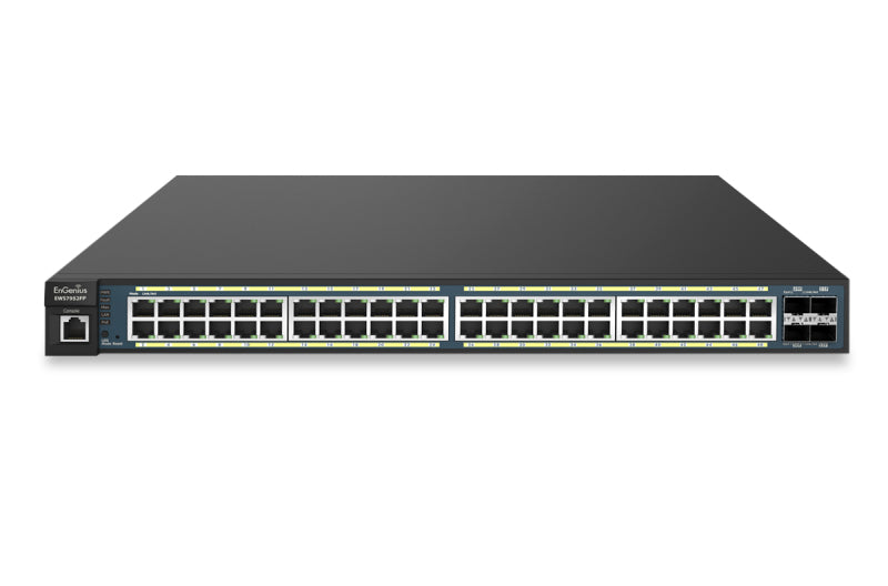 Switch PoE Administrable y Controlador Serie Neutron de 48 Puertos (Administra hasta 50 Puntos de Acceso Enturbo, Neutron)
