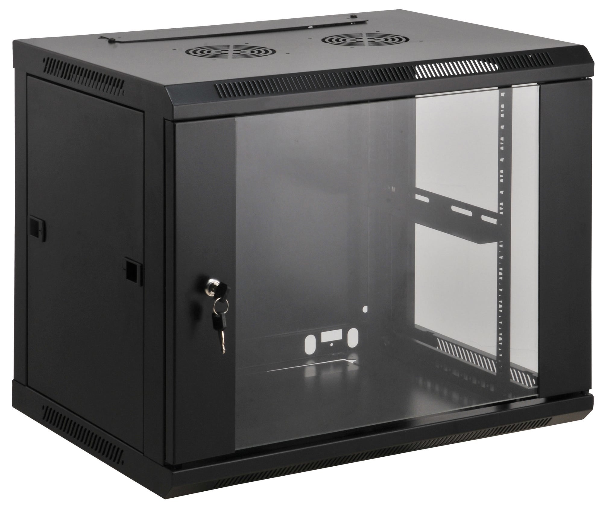 GABINETES/INTELLINET/712088/GABINETE MURAL DE 19, 12U, ENSAMBLADO