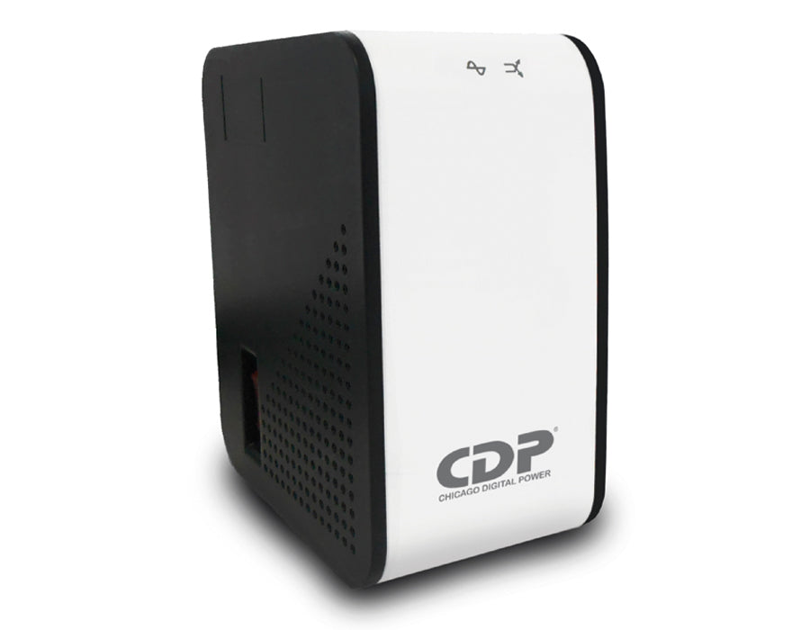 CDP R2C-AVR1008 1000VA/500W Voltage Regulator, LED indicators, 8 NEMA 5-15R outlets
