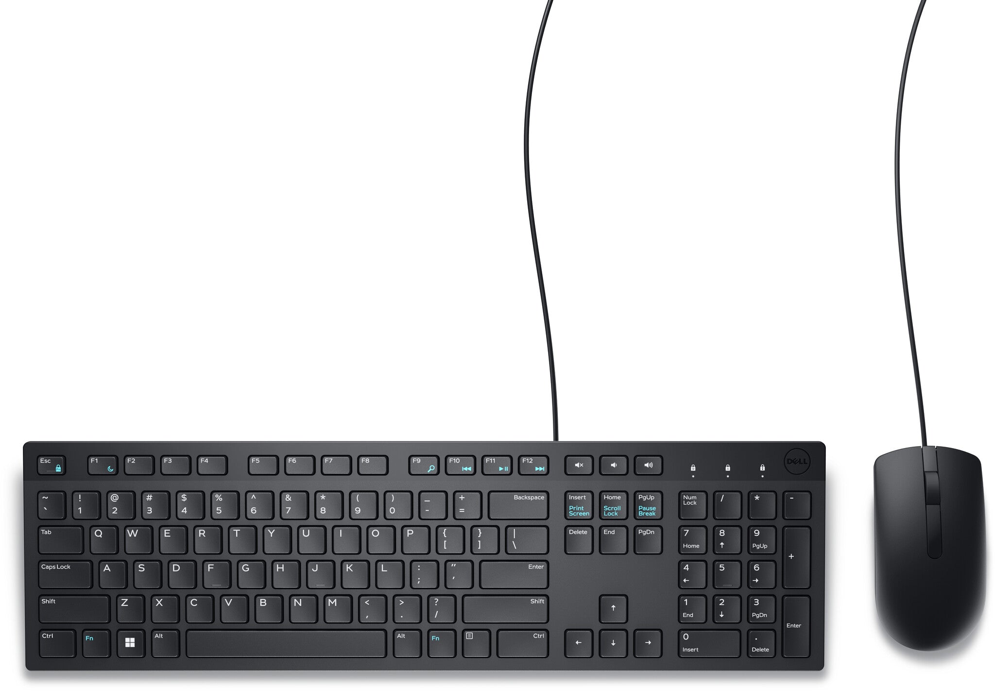 DELL KM300C teclado Ratón incluido Oficina USB Español Negro