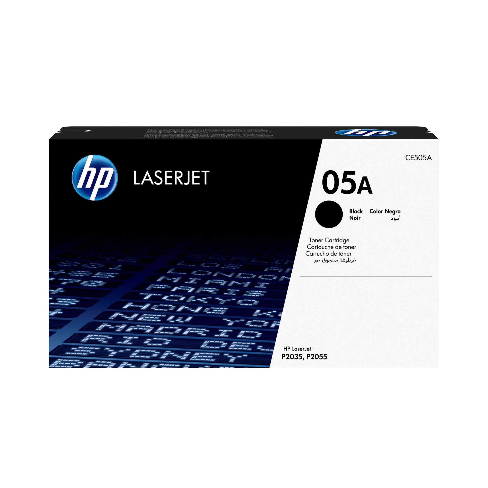 HP Cartucho original de tóner negro 05A LaserJet
