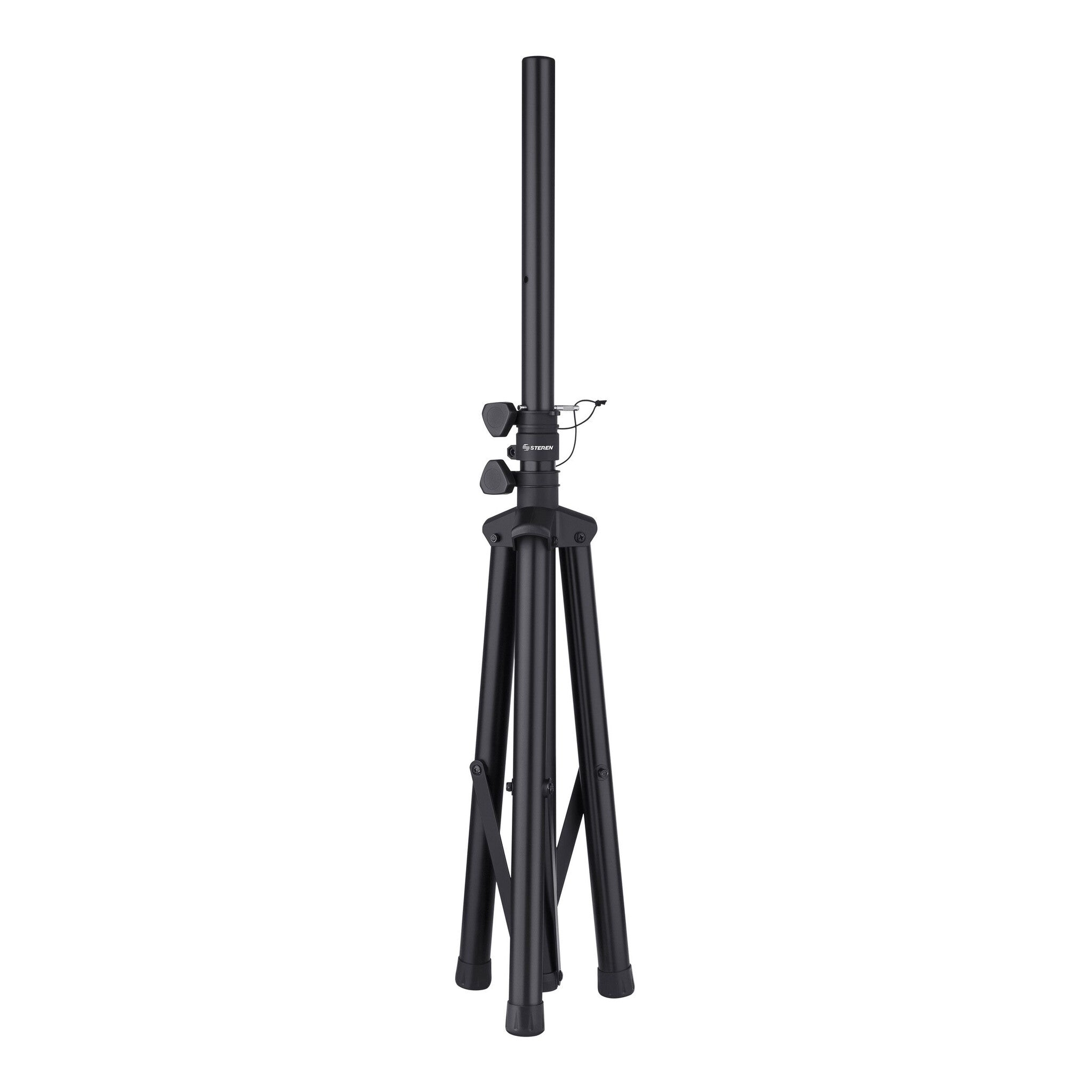 Steren BAF-145 soporte de altavoz Piso Acero Negro