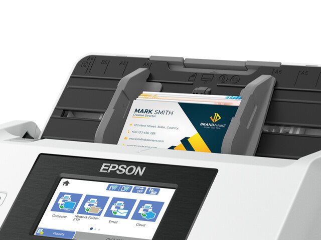 Epson WorkForce DS-790WN Escáner alimentado con hojas 600 x 600 DPI A4 Negro, Blanco