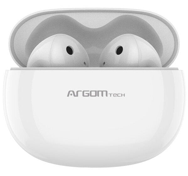 ArgomTech SkeiPods E56 Auriculares True Wireless Stereo (TWS) Intra auditivo Llamadas/Música/Deportes/Diario USB Tipo C Bluetooth Blanco