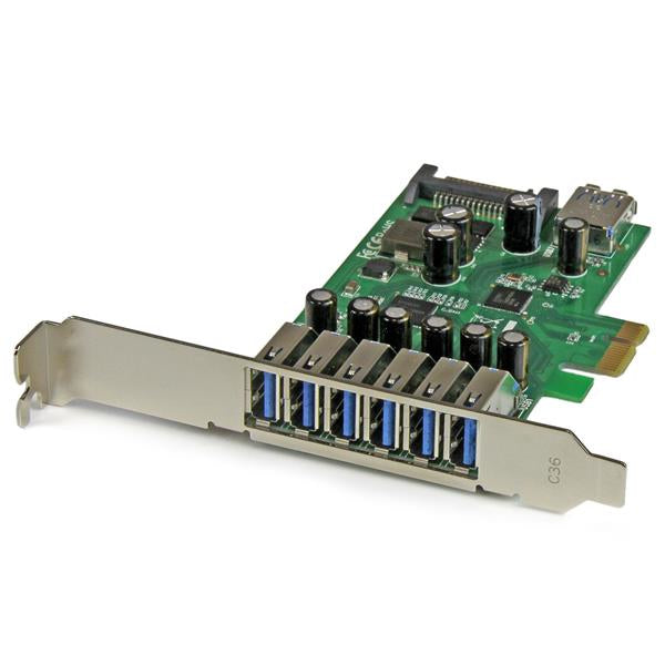 TARJETA PCI EXPRESS DE 7 PUERTOS USB 3.0 CON PERFIL BAJO O COMPLETO - STARTECH.COM MOD. PEXUSB3S7