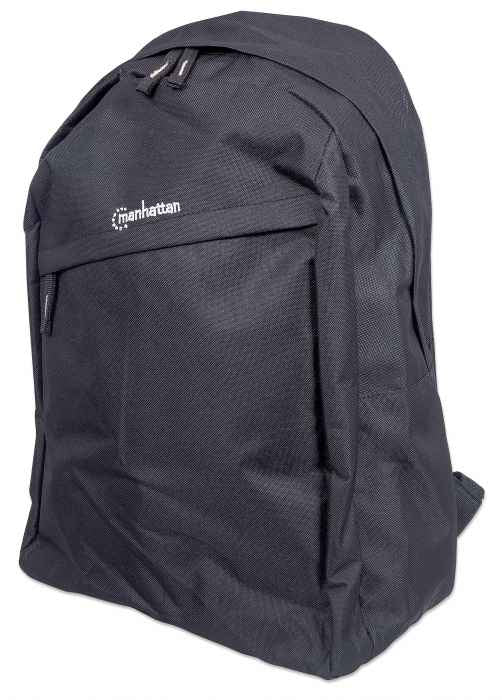 Manhattan Knappack Lightweight 15.6" Laptop Backpack, Black