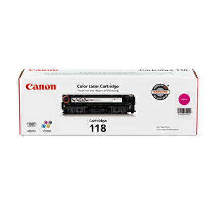 Canon 118 Magenta Toner for ImageClass Series LBP7200Cdn / LBP7660Cdn / MF8350Cdn / MF8380Cdw / MF8580Cdw / MF726Cdw