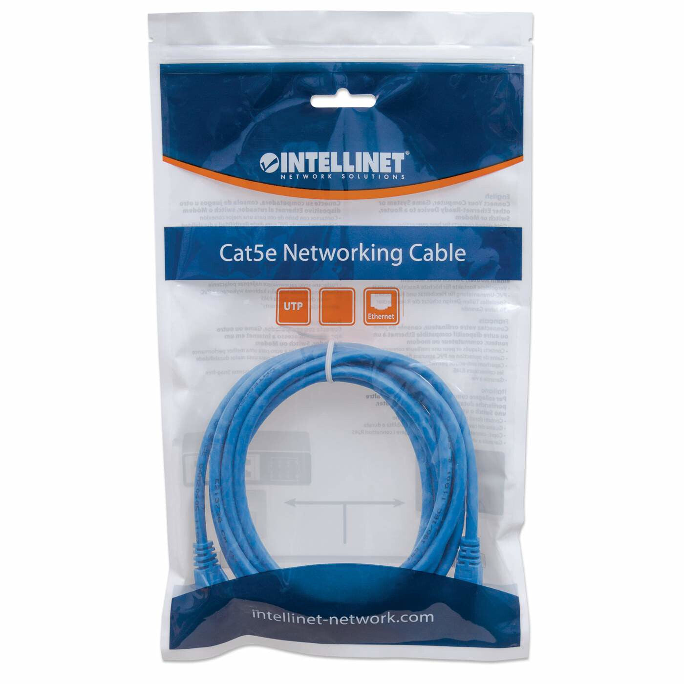 Intellinet Cable de red, Cat6, UTP