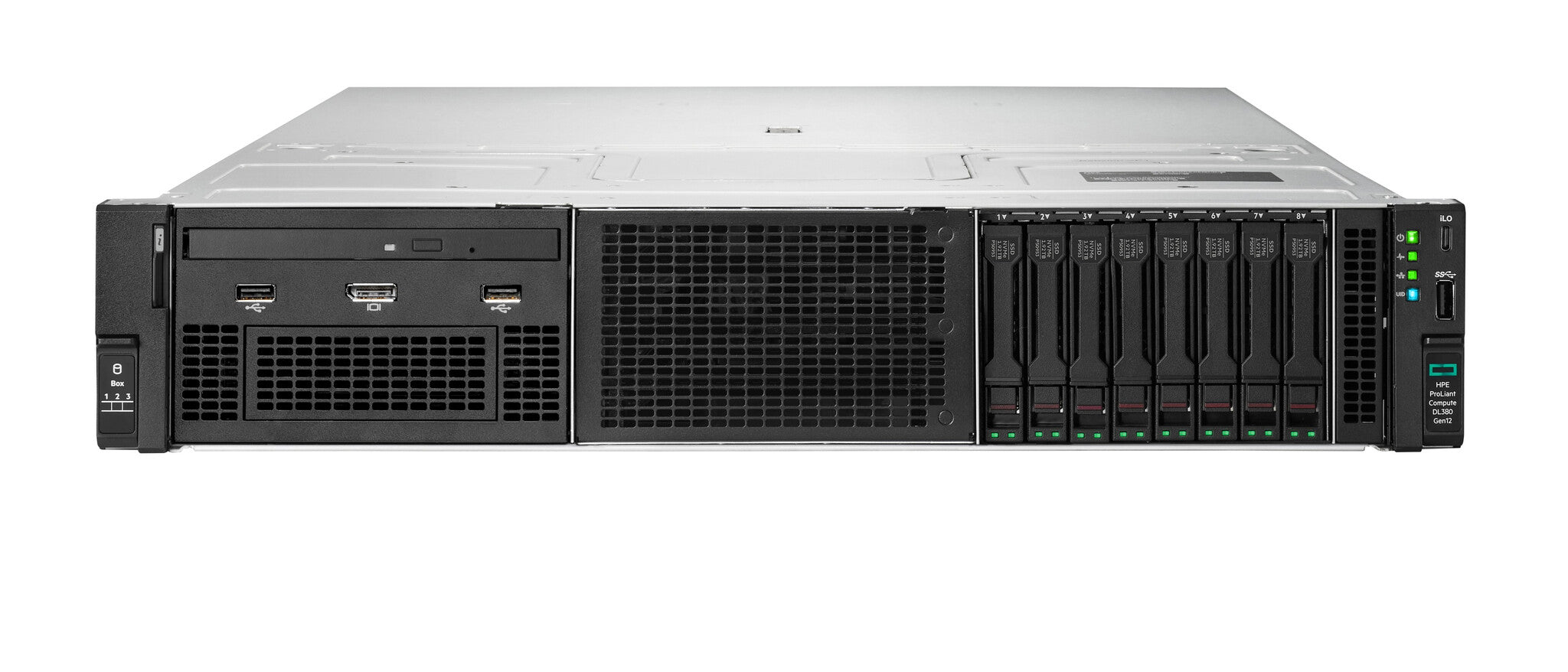 HPE ProLiant Compute DL380 Gen12 6520P 1P 4x32GB-R 8SFF NS204i-u v2 MR408i-o 2x1000W PS LA Server