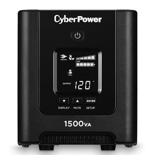 UPS de 1500 VA/1050 W, Topología Línea Interactiva, Entrada 120 Vca NEMA 5-15P, Onda Senoidal Pura, Tipo Mini Torre, Con 8 Tomas NEMA 5-15R