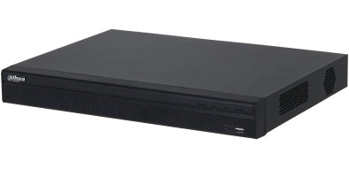 NVR/ DAHUA/ DHI-NVR4232-4KS3/DE 32 CANALES IP, 8 MP/4K, 160 MBPS, SMART H.265, 2 BAHIAS PARA HDD DE 20 TB CADA UNO, HDMI VGA, SOPORTA CAMARAS WIZSENSE Y 2 CANALES SMD PLUS