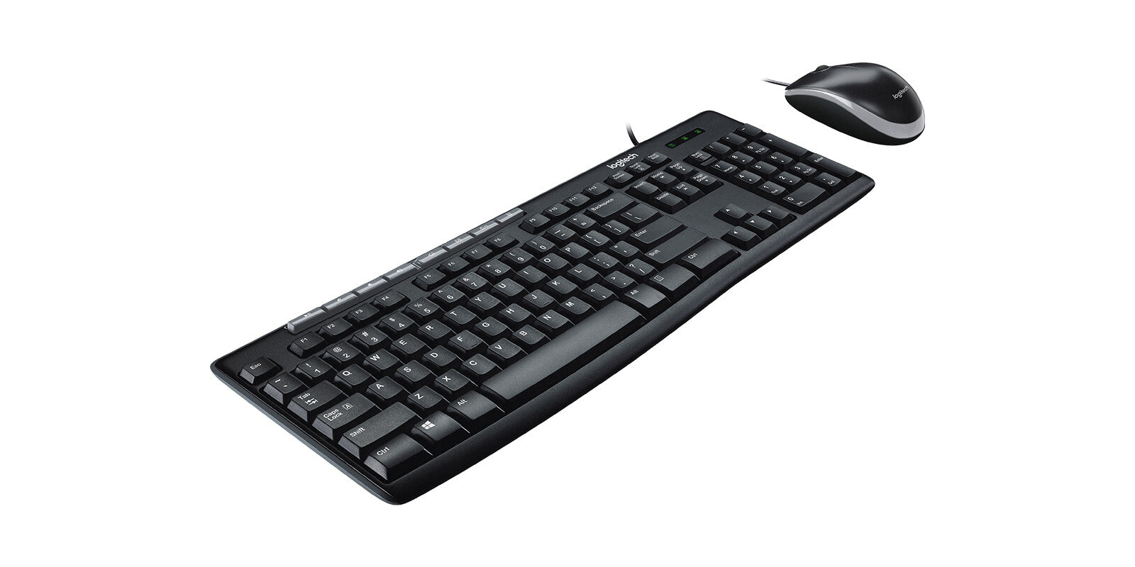 Logitech 920-002716 teclado Ratón incluido USB Inglés Negro