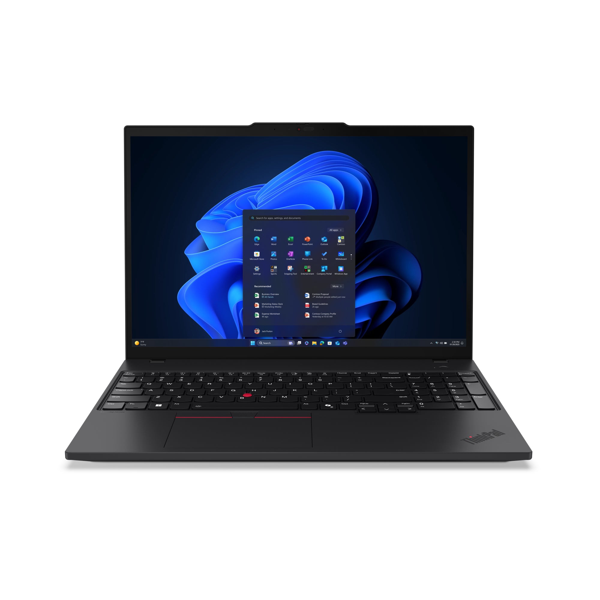 Laptop Lenovo ThinkPad T16 G4 16" Intel Core Ultra 7 255U 32GB 1TB SSD Windows 11 Pro 64 3YR Premier