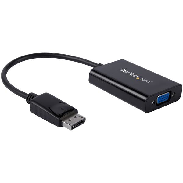 ADAPTADOR DE VIDEO DISPLAYPORT A VGA CON AUDIO CONVERTIDOR  HEMBRA VGA HD15 A MACHO DP 1920X1200 - STARTECH.COM MOD. DP2VGAA