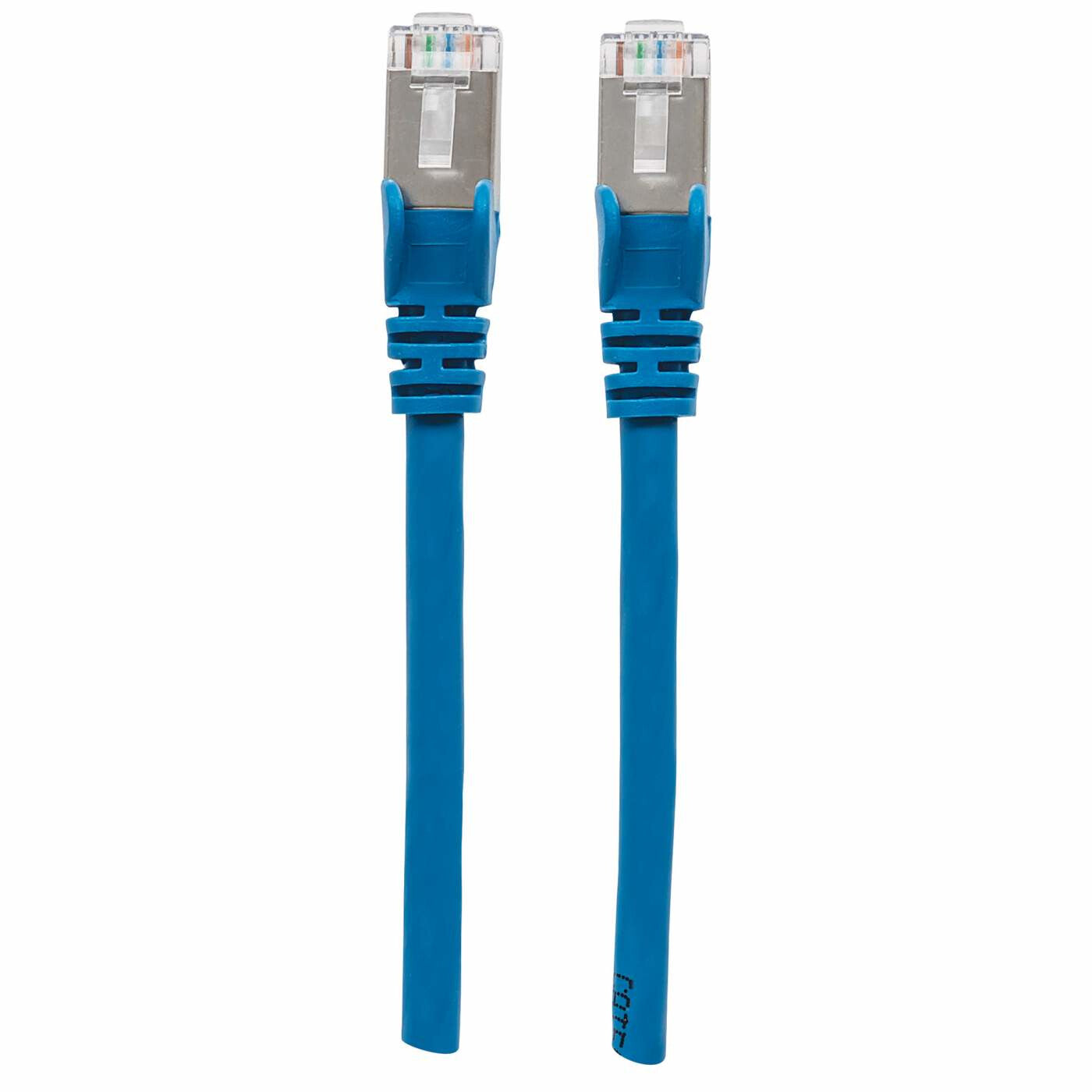 Intellinet Cable de Red Cat6a S/FTP, 0.9 m, Azul