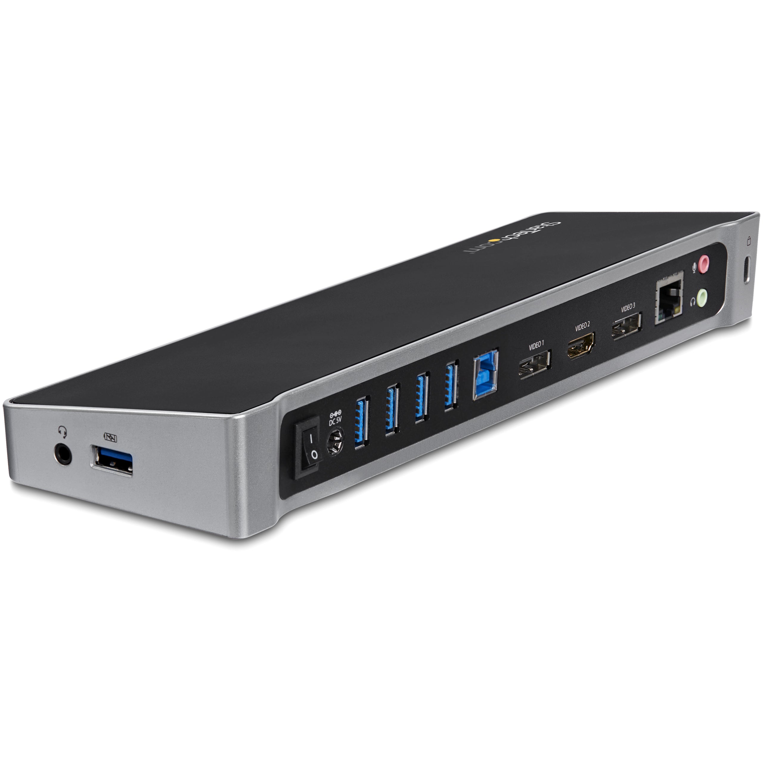 DOCKING STATION REPLICADOR DE PUERTOS UNIVERSAL DE TRIPLE MONITOR PARA LAPTOP - TRIPLE MONITOR 2X DP Y 1X HDMI - MAC Y WINDOWS - BASE DOCKING STATION USB 3.0 - STARTECH.COM MOD. USB3DOCKH2DP