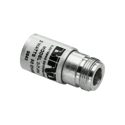 Carga Fantasma Coaxial, 50 Ohm, DC-6 GHz, 2 Watt, Conector N Hembra.