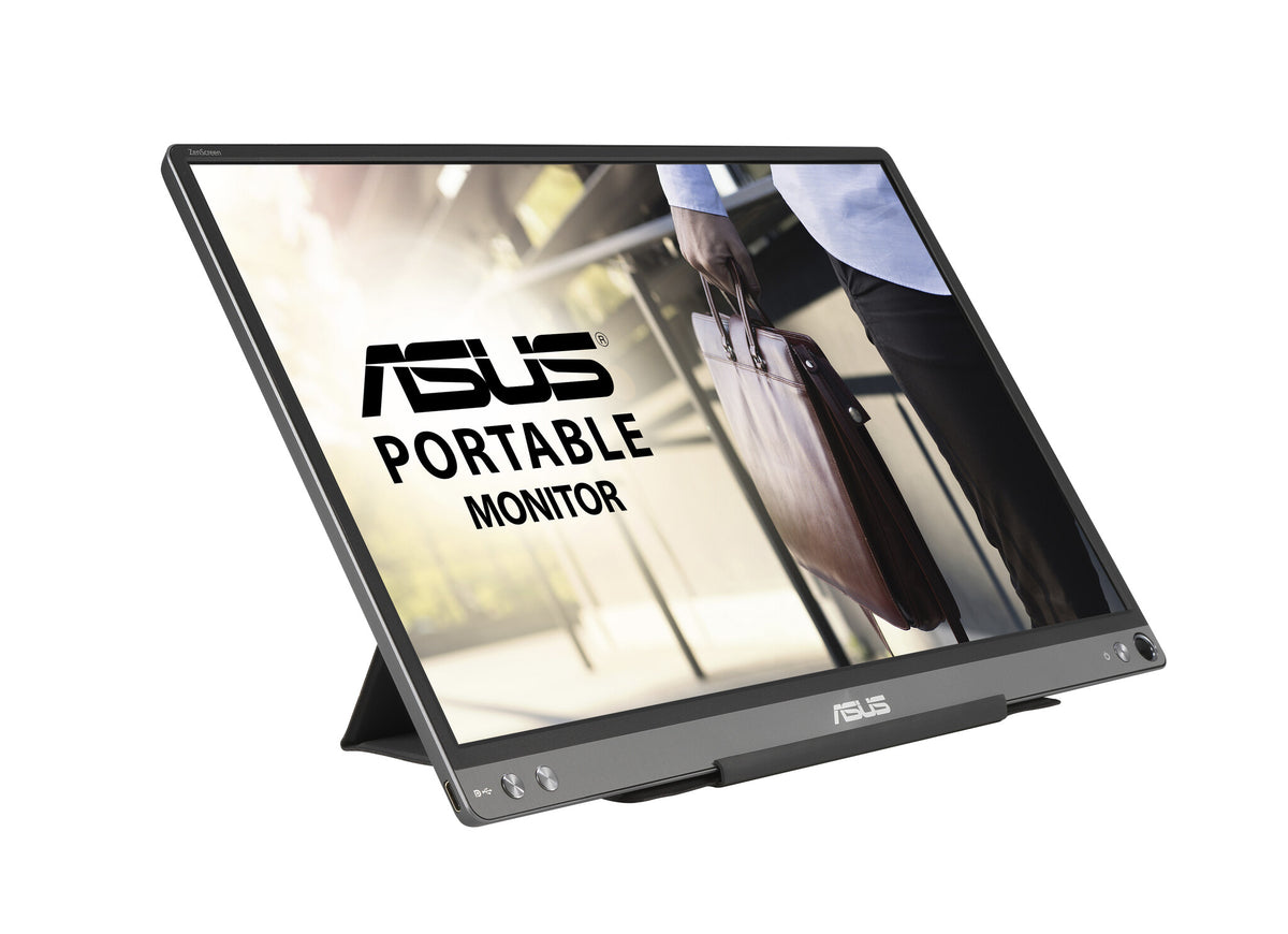 ASUS ZenScreen MB16ACE monitor de computadora 39.6 cm (15.6") 1920 x 1080 Pixeles Full HD LED Gris