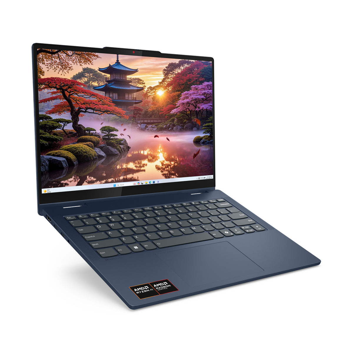 Lenovo IdeaPad 5 2-in-1 14AKP10 Copilot+ PC AMD Ryzen AI 7 350 Híbrido (2-en-1) 35.6 cm (14") Pantalla táctil WUXGA 16 GB 512 GB SSD Wi-Fi 7 (802.11be) Windows 11 Home Español Azul