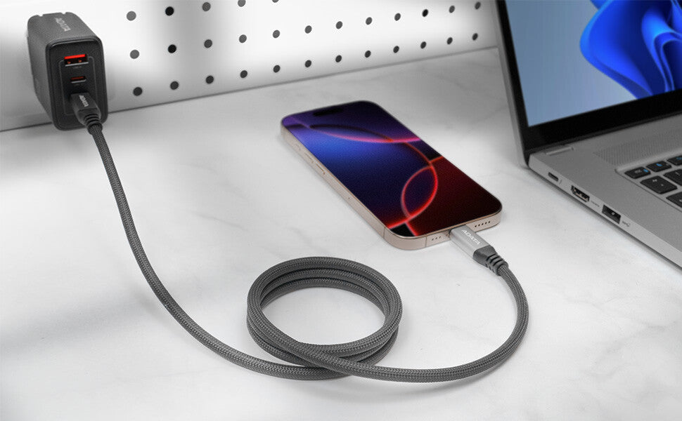 ADATA CACCU3-100W-100AN-BK cable USB USB 3.2 Gen 2 (3.1 Gen 2) 1 m USB C 10 Gbit/s Negro