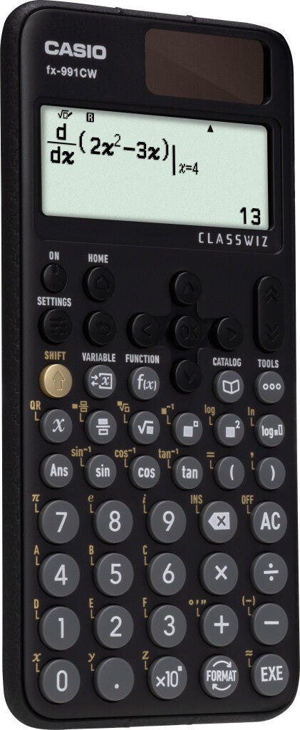 Casio FX-991CW calculadora Bolsillo Calculadora científica Negro