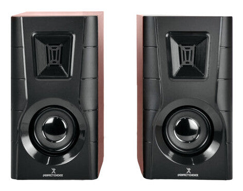 Perfect Choice PC-112686 altavoz Negro, Madera Alámbrico 10 W
