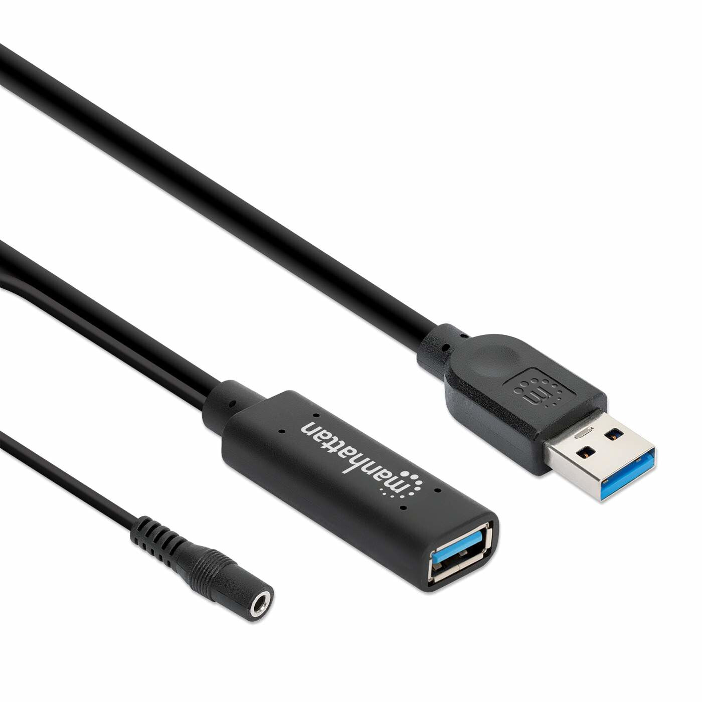 Manhattan 153768 cable USB USB 3.2 Gen 1 (3.1 Gen 1) 15 m USB A 5 Gbit/s Negro