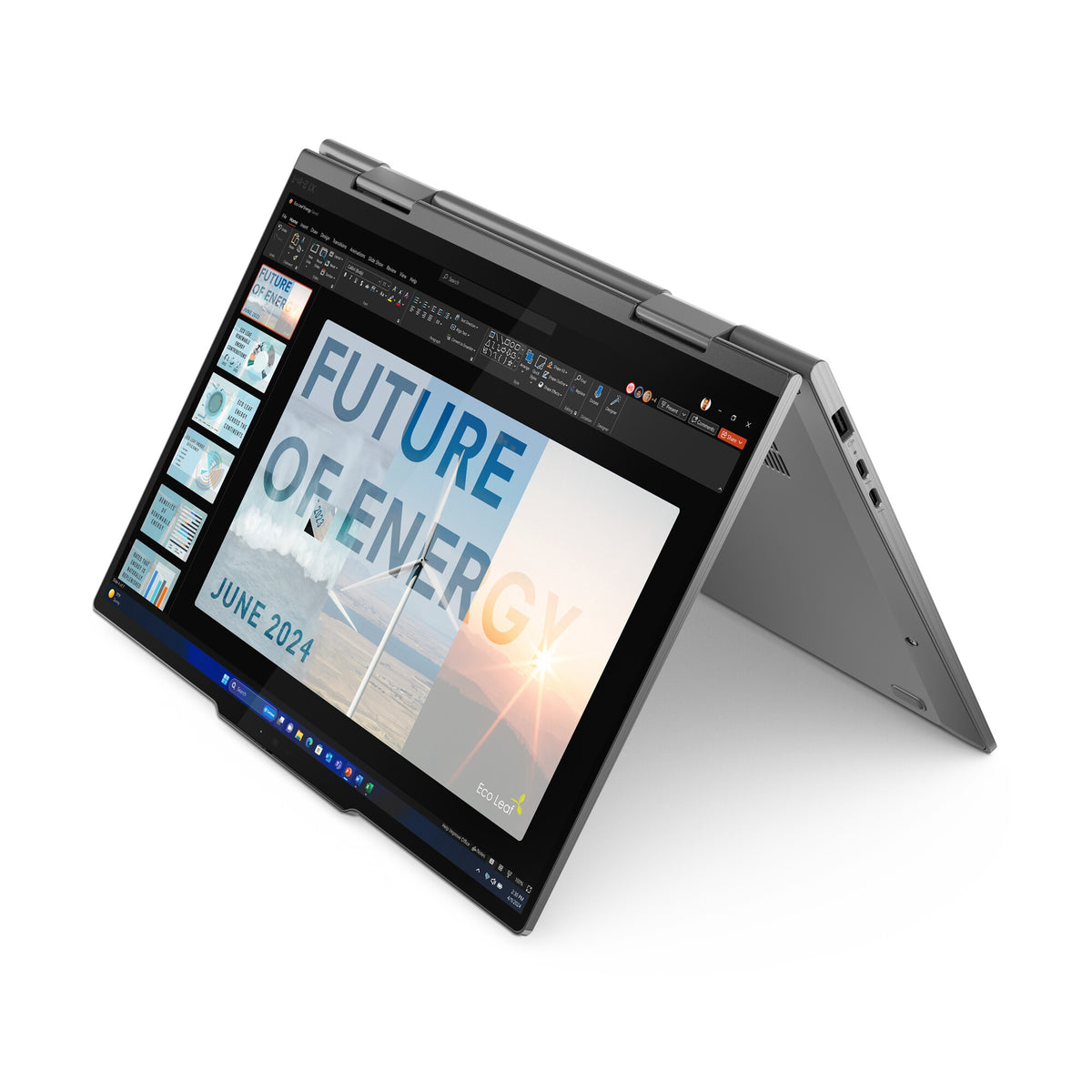 Lenovo ThinkPad X1 2-in-1 Gen 9 Intel Core Ultra 7 155U Híbrido (2-en-1) 35.6 cm (14") Pantalla táctil WUXGA 16 GB LPDDR5x-SDRAM 512 GB SSD Wi-Fi 6E (802.11ax) Windows 11 Pro Español Gris