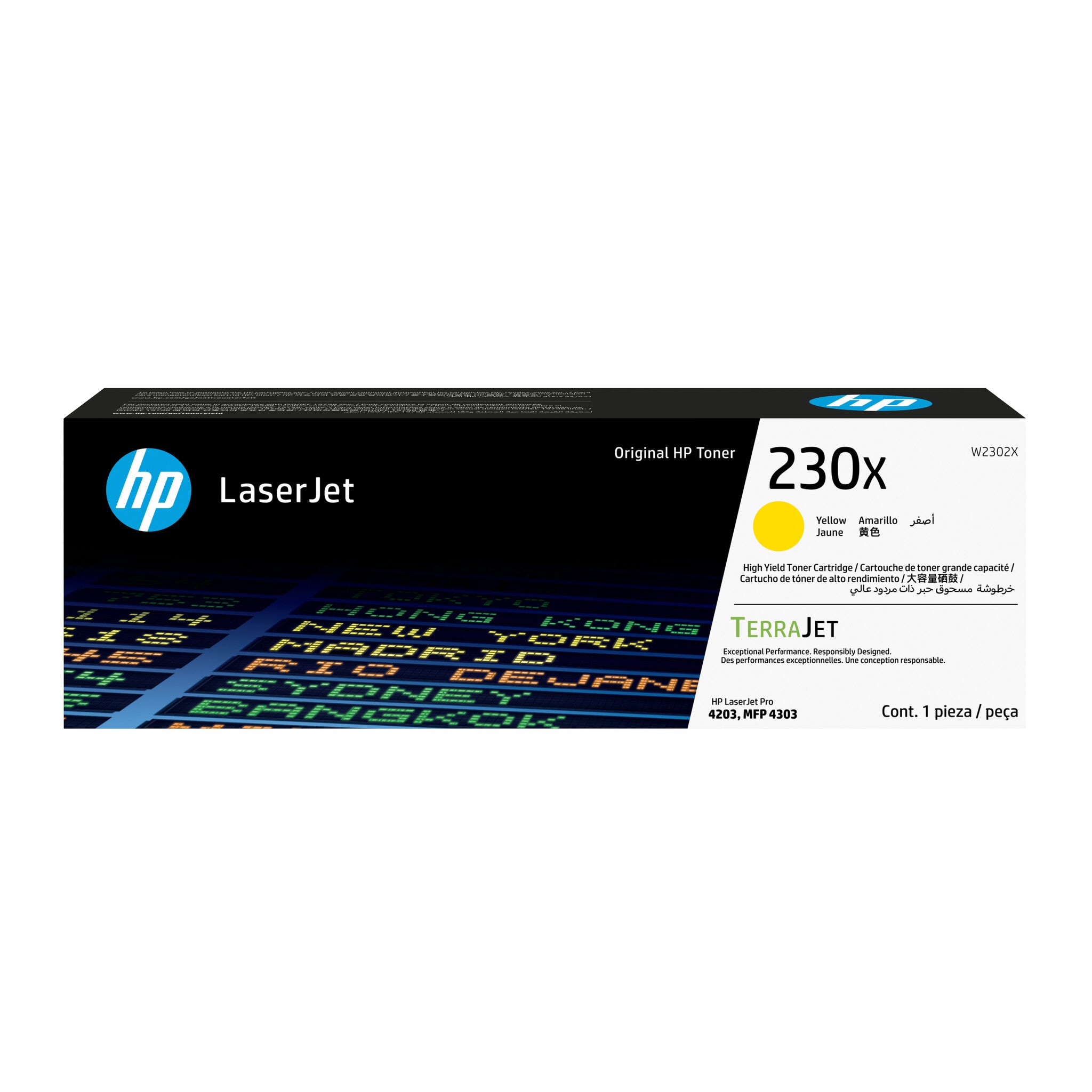 HP Cartucho de tóner original LaserJet 230X amarillo