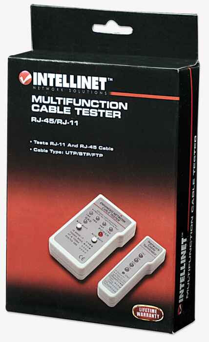 Intellinet Probador de Cables Multifuncional