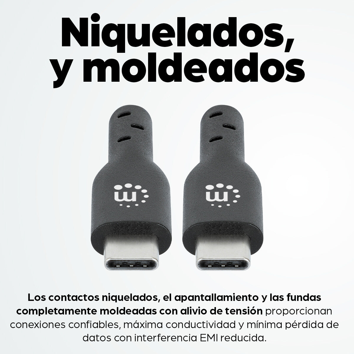 Manhattan 354868 cable USB USB 2.0 0.5 m USB C 0.48 Gbit/s Negro