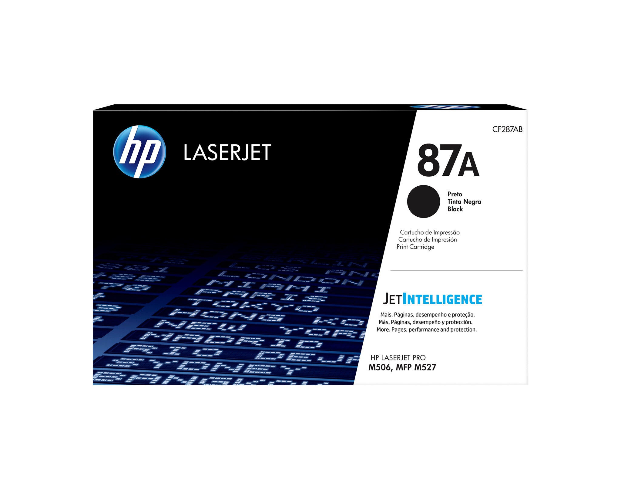 HP Cartucho de tóner original LaserJet 87A negro