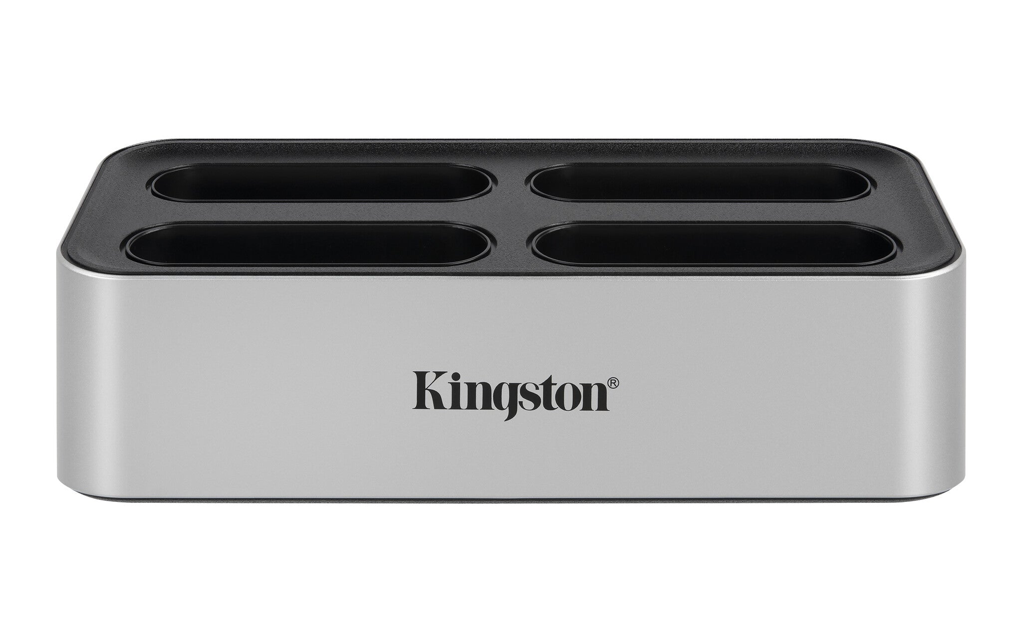 Kingston Technology Workflow Station USB 3.2 Gen 2 (3.1 Gen 2) Type-C Negro, Plata