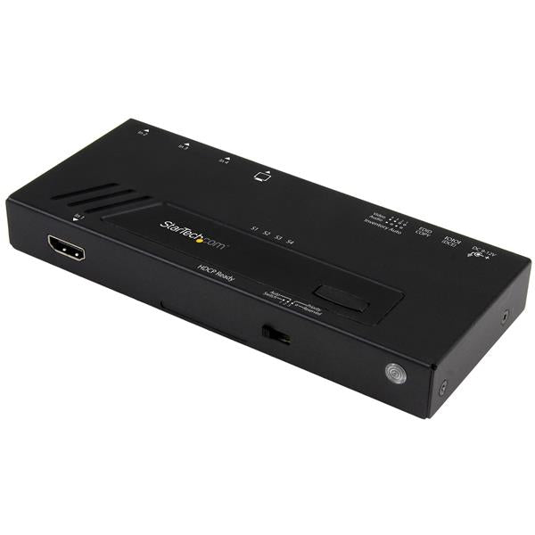 SWITCH CONMUTADOR AUTOMTICO HDMI DE 4 PUERTOS - SELECCIN RPIDA 4K CON DETECCIN AUTOMTICA Y CONTROL SERIAL - STARTECH.COM MOD. VS421HD4KA