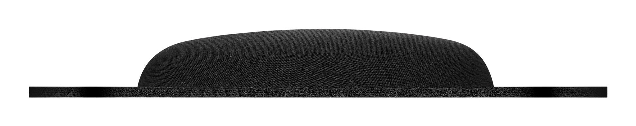 Manhattan Mouse Pad con Descansa Muñecas El material de gel promueve la posición adecuada de la mano y la muñeca, negro