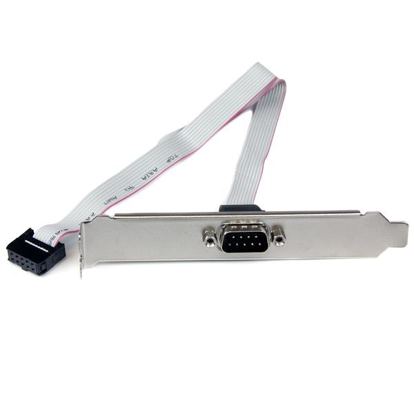 ADAPTADOR DE 40CM HEADER CABEZAL BRACKET SERIAL DB9 RS232 A IDC 10 PINES PARA TARJETA MADRE - STARTECH.COM MOD. PLATE9M16