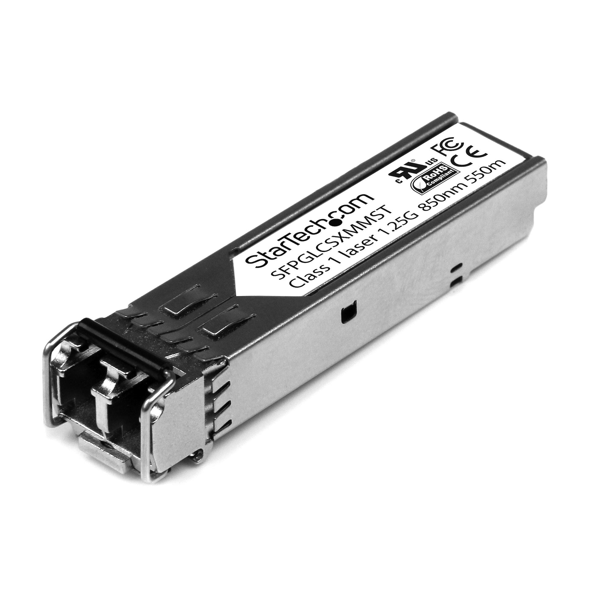 MODULO TRANSCEPTOR SFP COMPATIBLE CON CISCO GLC-SX-MM - 1000BASE-SX - MULTIMODO DE 1 GBE - SFP ETHERNET GIGABIT DE 1GB - LC - 550M - 850NM - CISCO IE3400, IE3300, IE3200