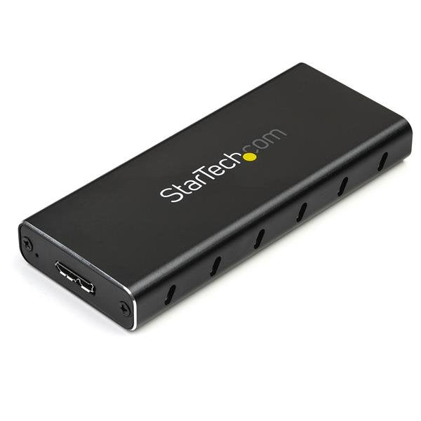 GABINETE EXTERNO USB 3.1 CARCASA PROTECTORA DE DISCO DURO USB A M.2 NGFF - GABINETE CAJA DE SSD M.2 PARA SSDS M.2 SATA - STARTECH.COM MOD. SM21BMU31C3