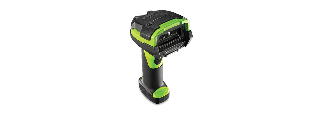 Zebra LI3678-SR Ultra-Rugged Industrial 1D Green Bluetooth Barcode Scanner/Reader with Vibration