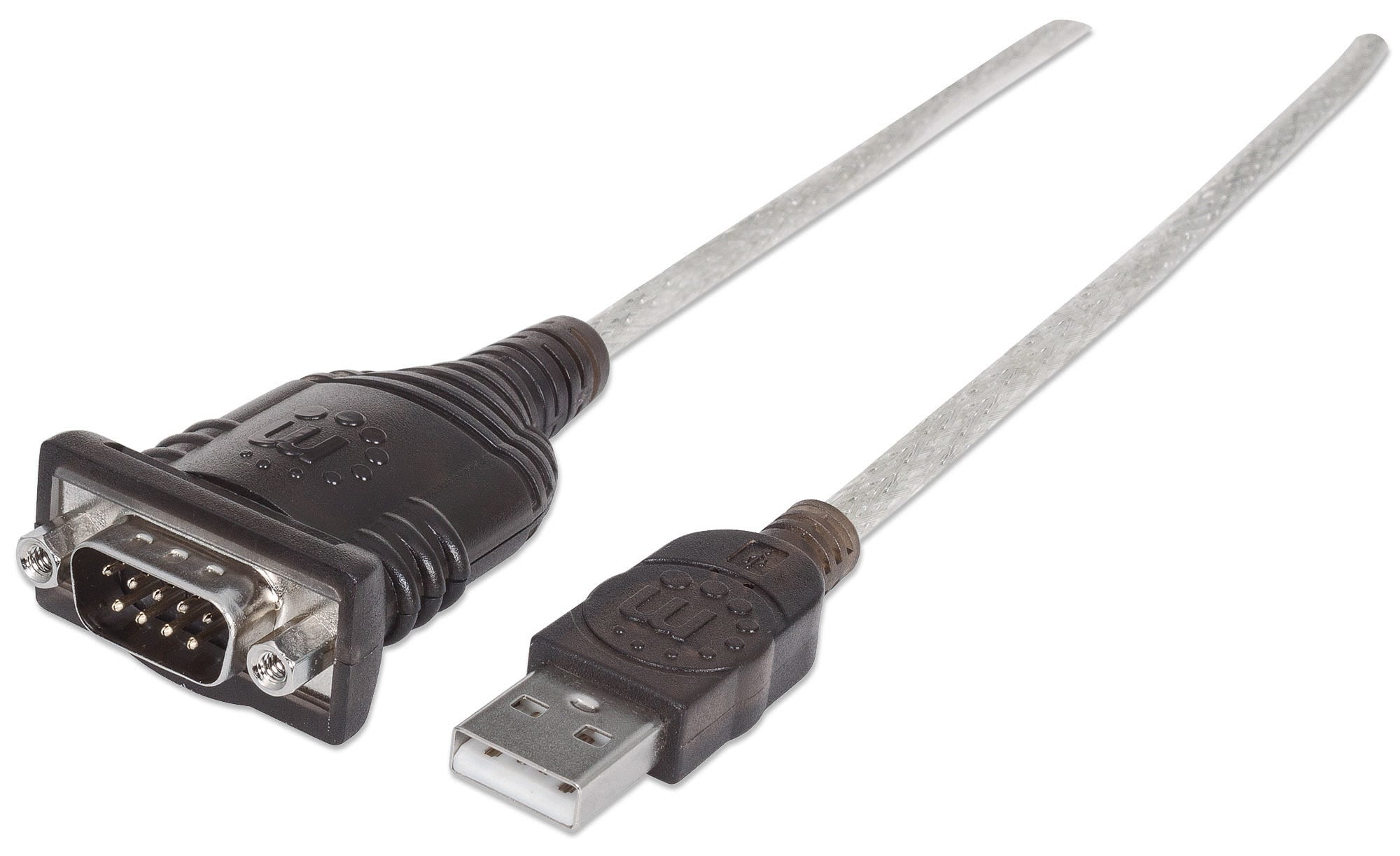 Manhattan USB to Serial DB9 Converter 0.4m FTDI FT232 Chip