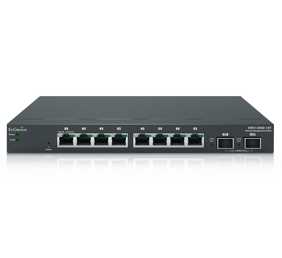 Switch Administrable Capa 2 de 8 Puertos Gigabit Serie Neutron.