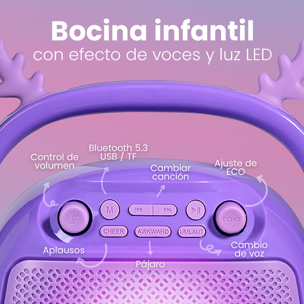 Vorago BSP-205 altavoz portátil y para fiesta Altavoz portátil estéreo Púrpura 10 W