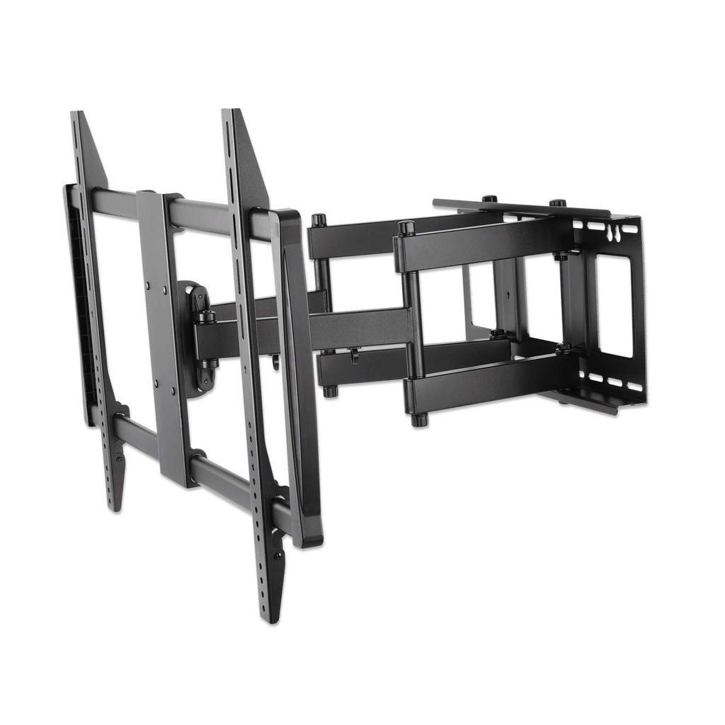Manhattan TV Wall Mount Articulated Full-Motion for Curved/Flat Screens 60" to 100" Max 80 Kg