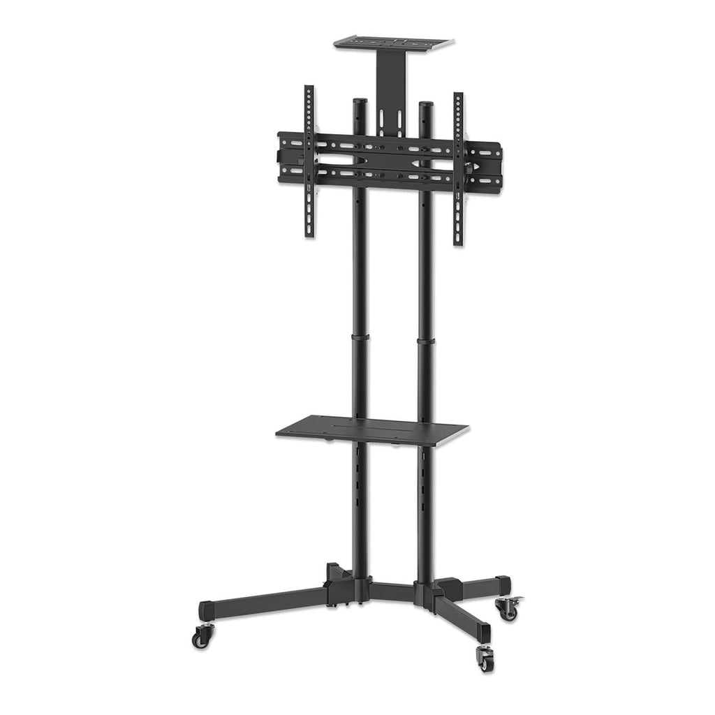 Manhattan 37" to 70" TV Stand with Cart/Trolley Flat Panel Mount, Tilting, 50 Kg