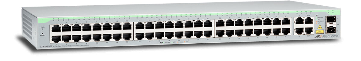 Switch WebSmart de 48 puertos 10/100 Mbps + 2 puertos 10/100/1000 Mbps + 2 SFP Gigabit Combo