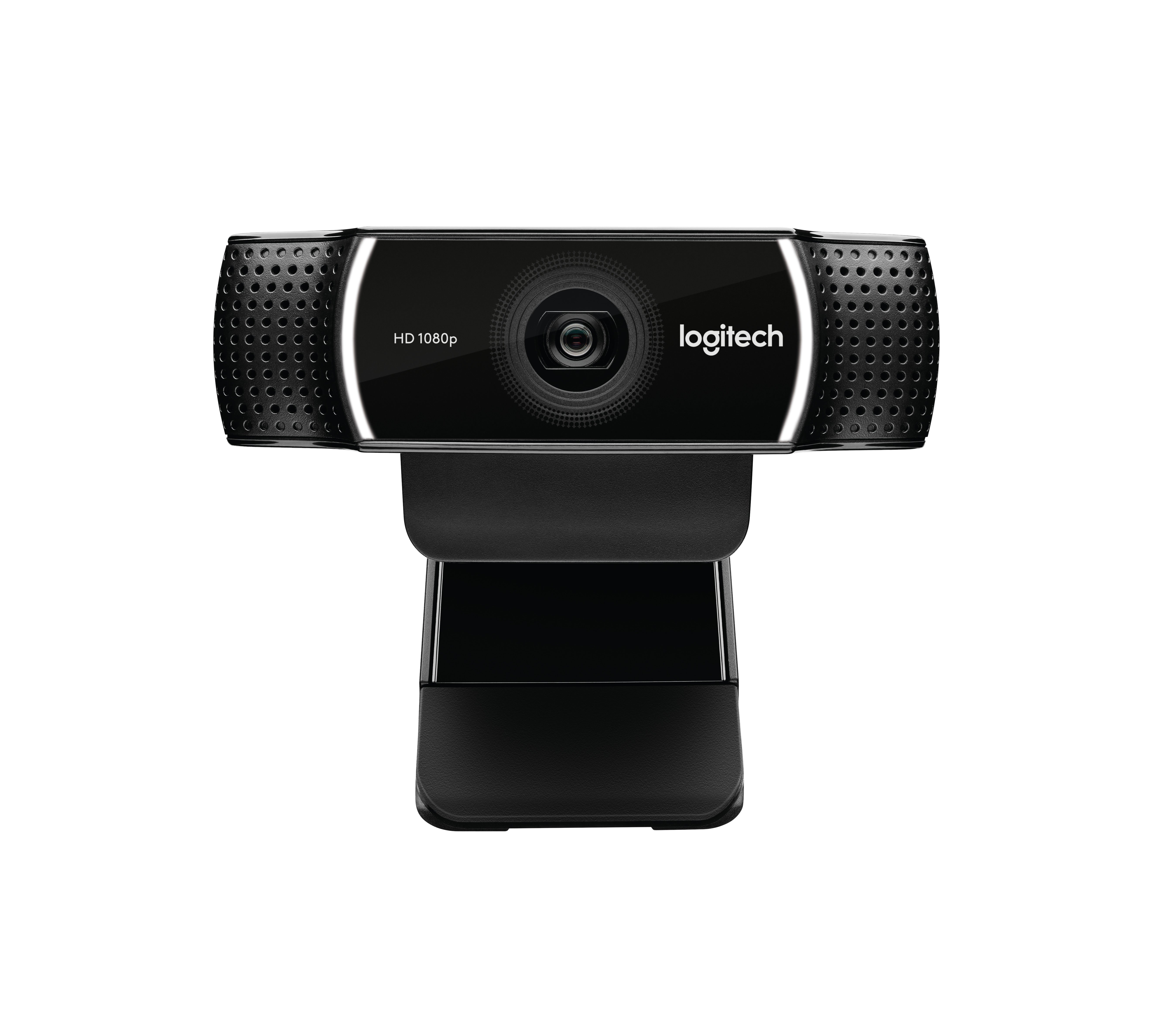 Logitech C922 Pro Stream Webcam - 1080p HD, USB, Black
