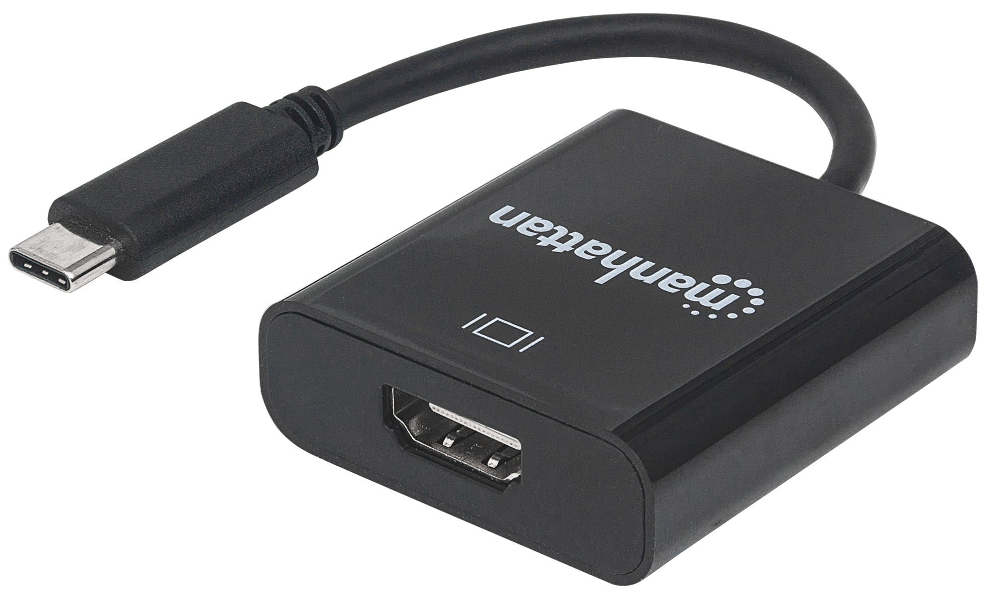 Manhattan USB-C to HDMI Female Video Converter Black